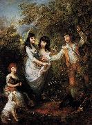 Thomas Gainsborough The Marsham Children oil painting